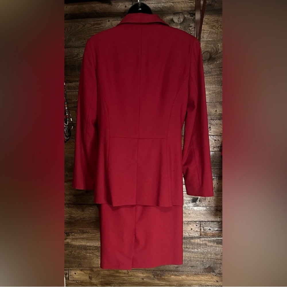 Vintage Red Women's Dress Suit by
JG Hook - Picture 3 of 10